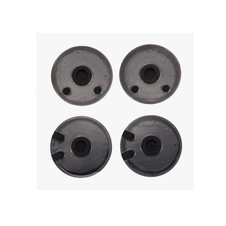 4 PCS for Macbook Air 11.6 inch & 13.3 inch (2010-2015) Bottom Case Rubber Mats(Black)