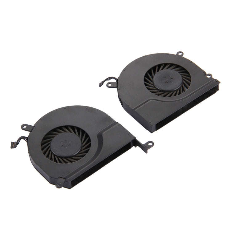 1 Pair for Macbook Pro 15.4 inch (2009 - 2011) A1286 / MB985 / MC721 / MC371 Cooling Fans (Left +...