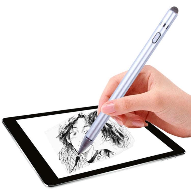 N1 1.45mm Metal Tip Capacitive Stylus Pen (Silver)