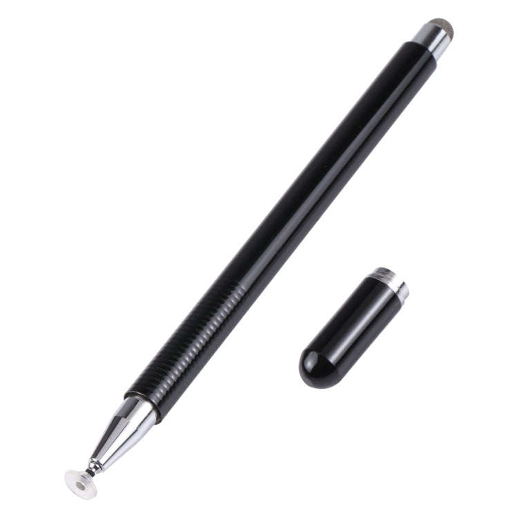 361 2 in 1 Universal Silicone Disc Nib Stylus Pen with Mobile Phone Writing Pen & Magnetic Cap(Bl...