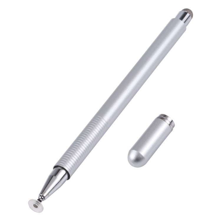 361 2 in 1 Universal Silicone Disc Nib Stylus Pen with Mobile Phone Writing Pen & Magnetic Cap(Si...