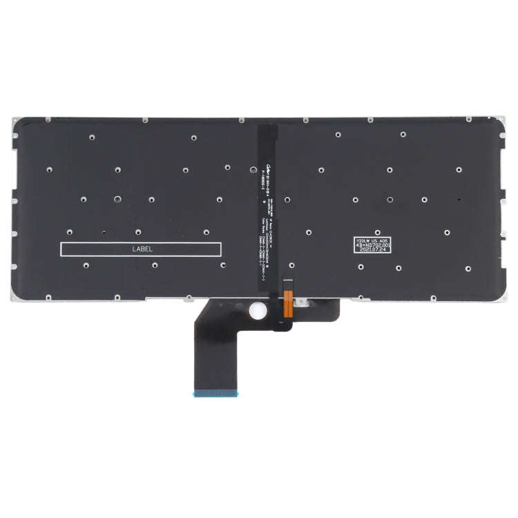 For Xiaomi Mi Air 13.3 US Version Keyboard with Backlight (Silver)