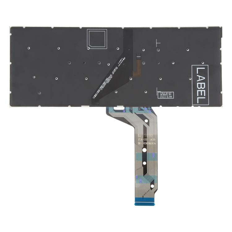 For Xiaomi Mi Notebook Air 12.5 US Version Keyboard with Backlight (Gold)