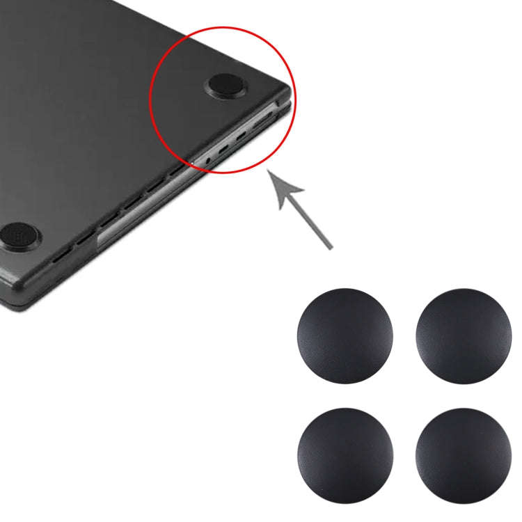 For MacBook Pro A2289 A2251 A2159 A2179 A2337 A2338 A2141 4 in 1 Bottom Case Rubber Mats