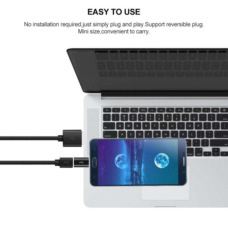 USB-C / Type-C Male to USB 2.0 Female Port Connector Adapter for  New MacBook Air 12 inch, Huawei...