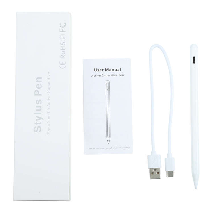 Universal Active Touch Capacitive Stylus Pen with Fine Tip