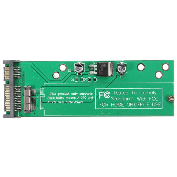 Hard Disk Drive Adapter 12 + 6-pin To SATA 22-Pin SSD Adapter Converter Card for Apple MacBook Ai...