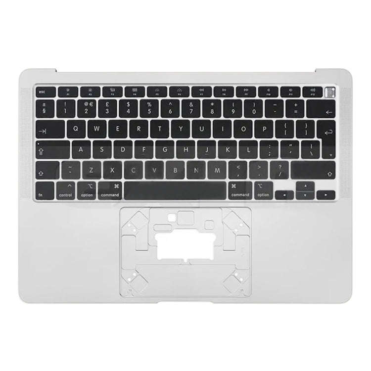 For Macbook Air 13 2020 M1 A2337 C-side Cover + UK Edition Key Board (Silver)