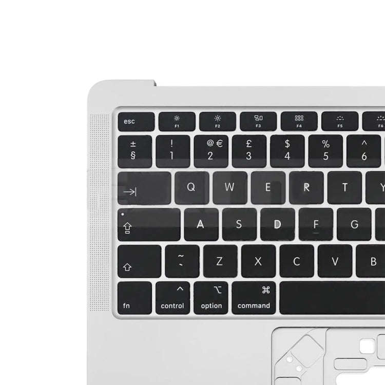 For Macbook Air 13 2020 M1 A2337 C-side Cover + UK Edition Key Board (Silver)