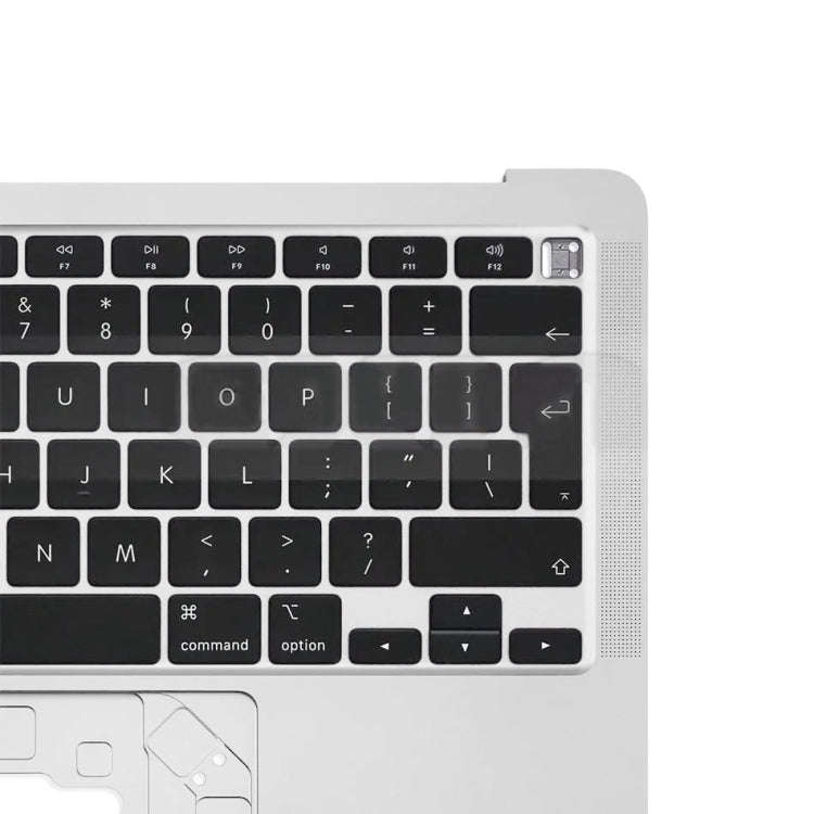 For Macbook Air 13 2020 M1 A2337 C-side Cover + UK Edition Key Board (Silver)