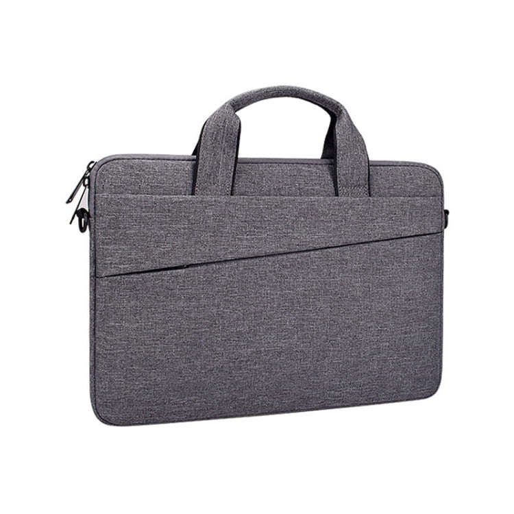 ST03S 13.3 inch Double Side Pockets Wearable Oxford Cloth Soft Handle Portable Laptop Tablet Bag(...