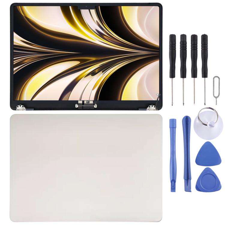 For MacBook Air 13.6 inch A3113 2024 EMC8611 Full LCD Display Screen(Starlight)