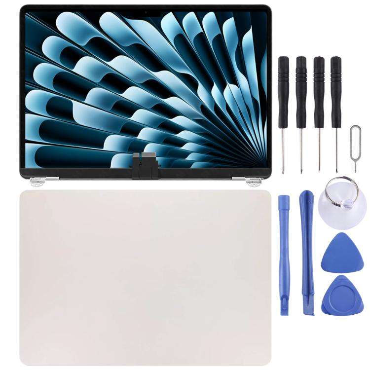 For MacBook Air Retina 15.3 inch M2 A2941 2023 EMC8301 Original Full LCD Display Screen(Starlight)