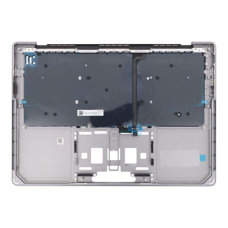 For MacBook Pro 14 inch 2021 A2442 / 2023 A2779 Big Enter Version UK Keyboard with C Shell (Grey)