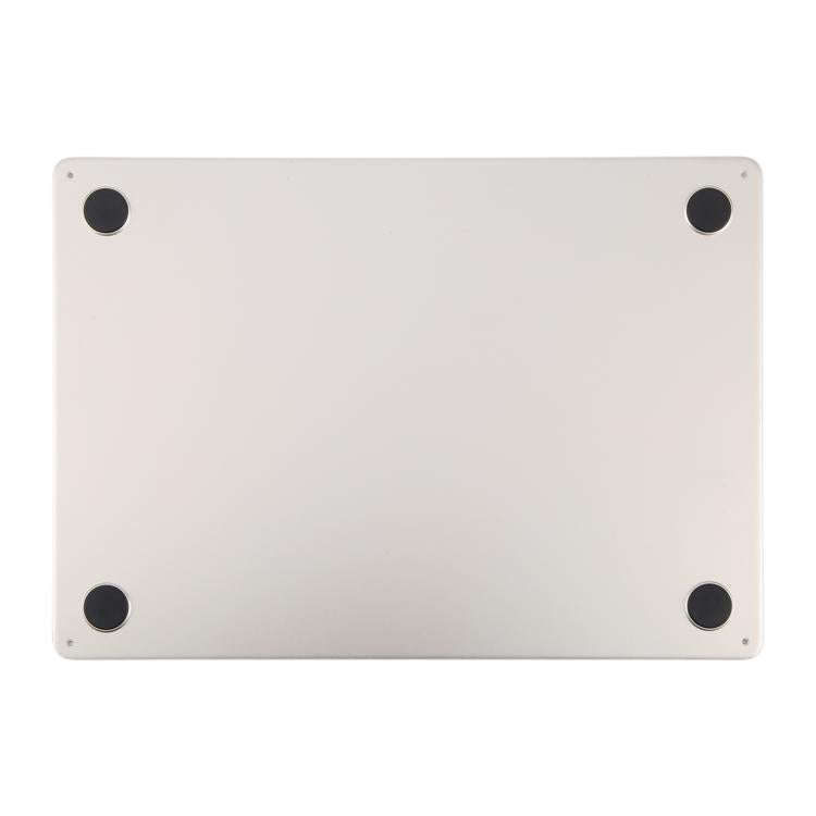 For MacBook Air 13.6 inch A3113 2024 EMC8611 Computer Case Bottom Cover (Starlight)