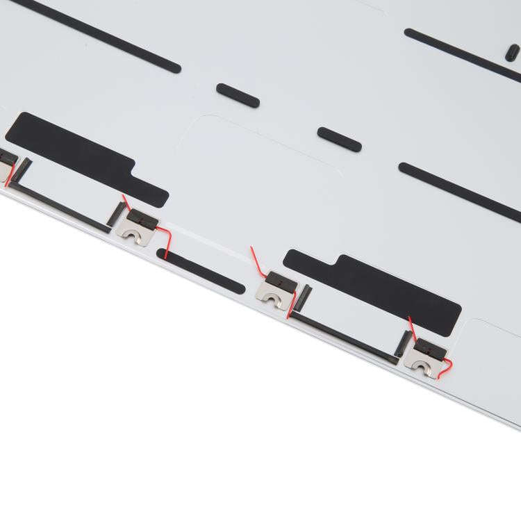 For MacBook Air M3 15 inch A3114 2024 EMC8612 Computer Case Bottom Cover (Silver)