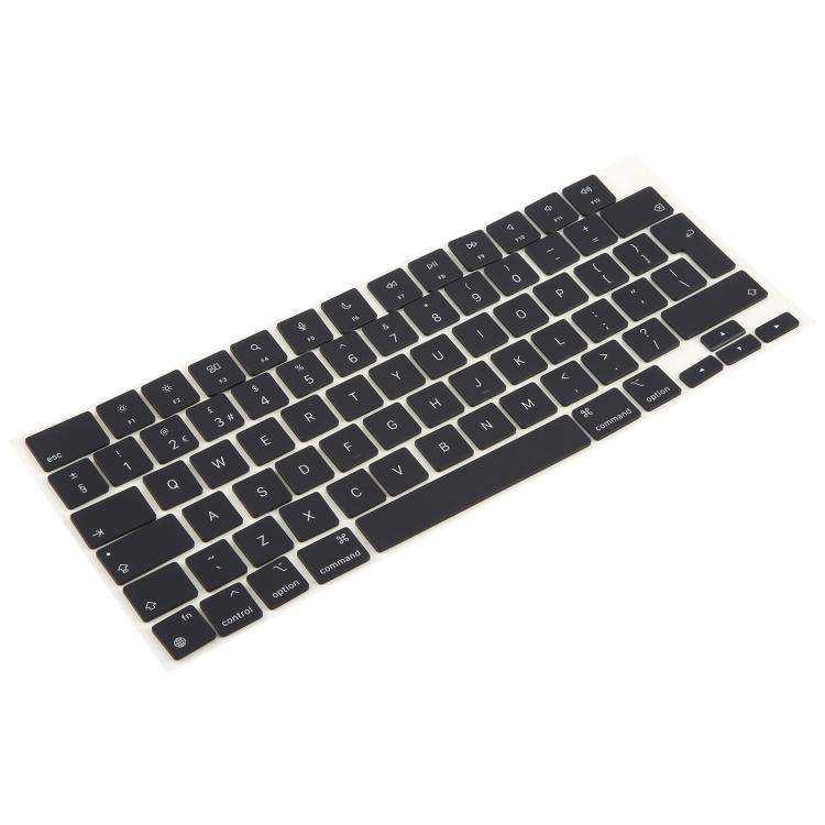 For Macbook Air 13.3 / 15.3 M2 A2681 A2941 UK English Version Keycaps (Midnight)