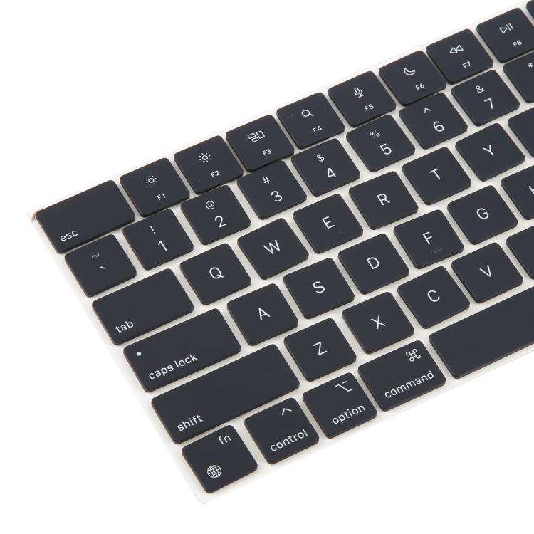 For Macbook Air 13.3 / 15.3 M2 A2681 A2941 US English Version Keycaps (Midnight)