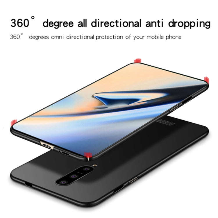 MOFI Frosted PC Ultra-thin Full Coverage Case for OnePlus 7 Pro(Black)