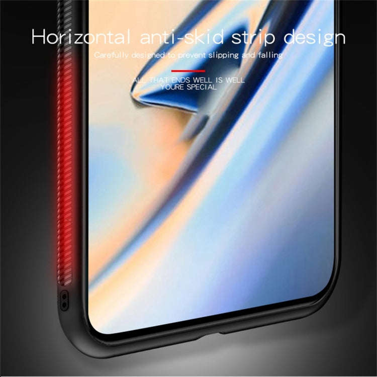 PINWUYO Honors Series Shockproof PC + TPU Protective Case for OnePlus 7 Pro (Rose Red)