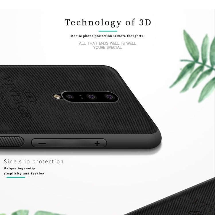 PINWUYO Shockproof Waterproof Full Coverage PC + TPU + Skin Protective Case for OnePlus 7(Brown)