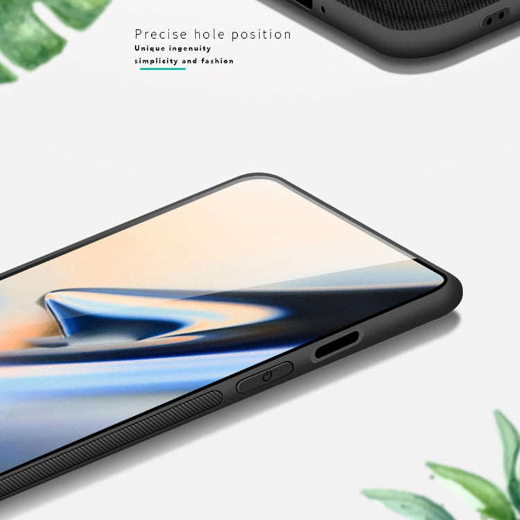 PINWUYO Shockproof Waterproof Full Coverage PC + TPU + Skin Protective Case for OnePlus 7(Brown)
