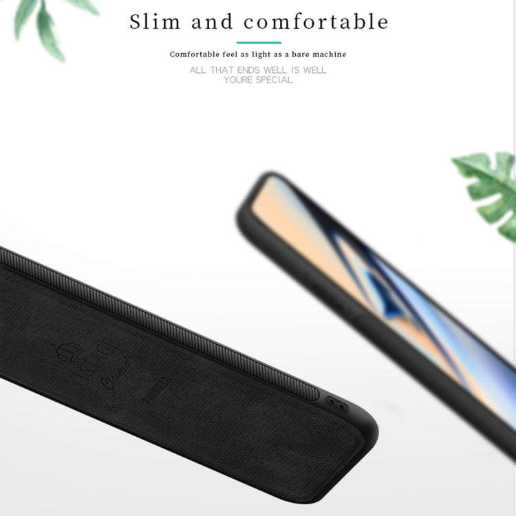 PINWUYO Shockproof Waterproof Full Coverage PC + TPU + Skin Protective Case for OnePlus 7(Brown)