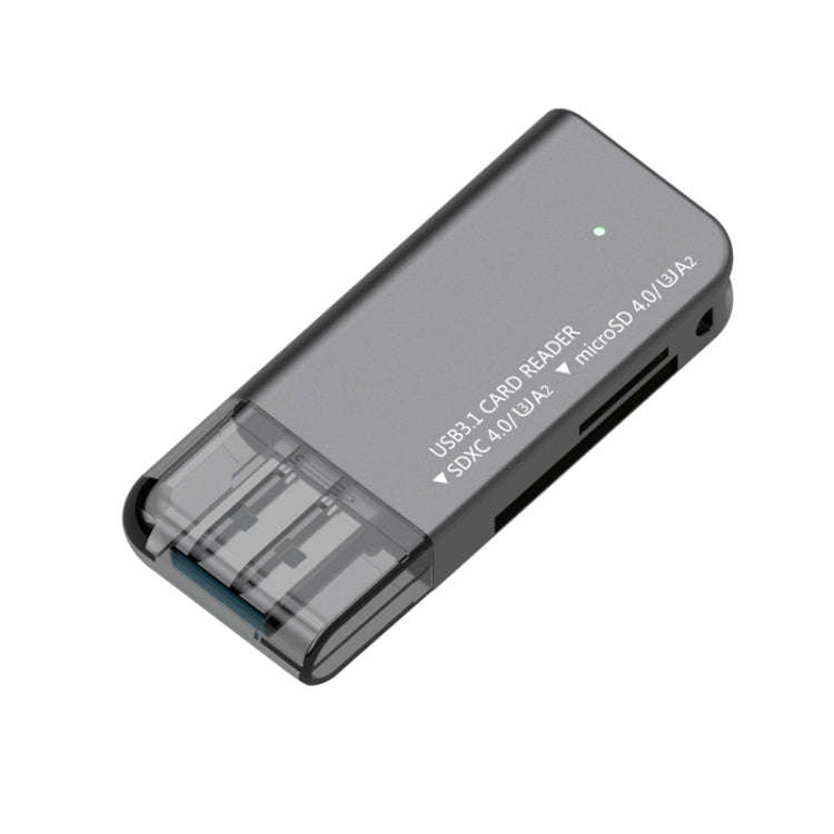 V30 / V60 / V90 USB3.1 Multifunction Card Reader Support SD / TF Card (Tarnish)
