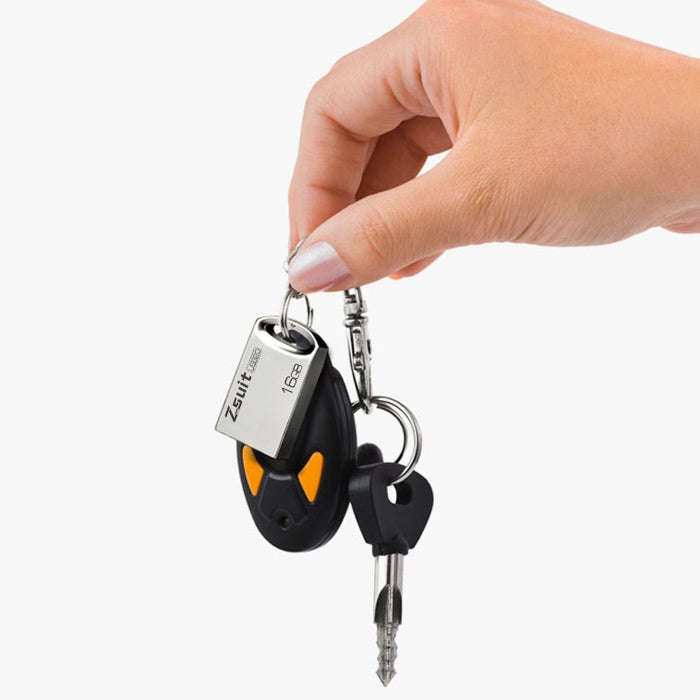 Zsuit 32GB USB 2.0 Mini Metal Ring Shape USB Flash Disk