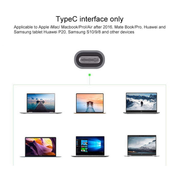 Blueendless 4 In 1 Multi-function Type-C / USB-C to HDMI + PD + Dual USB 3.0 HUB Expansion Dock