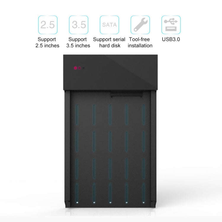 Blueendless 2.5 / 3.5 inch SSD USB 3.0 PC Computer External Solid State Mobile Hard Disk Box Hard...