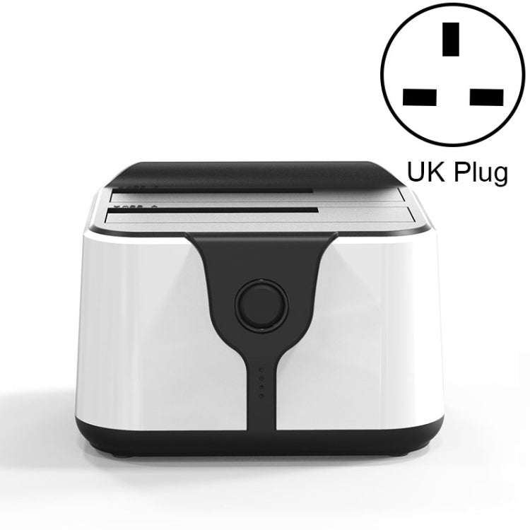 Blueendless 2.5 / 3.5 inch SATA USB 3.0 2 Bay Hard Drive Dock (UK Plug)