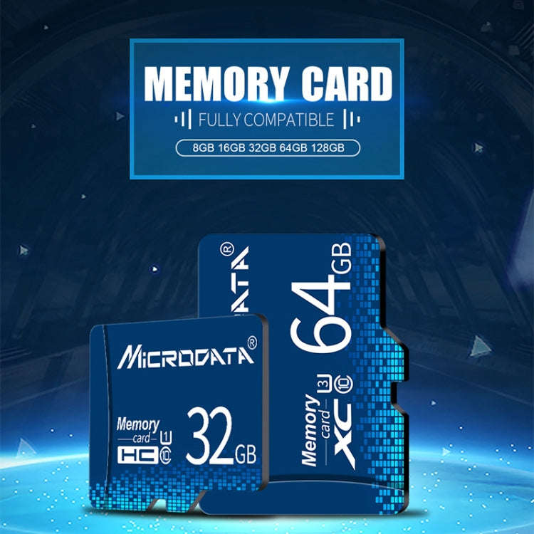 MICRODATA 32GB U1 Blue TF(Micro SD) Memory Card