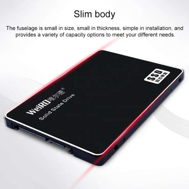 WEIRD S500 128GB 2.5 inch SATA3.0 Solid State Drive for Laptop, Desktop