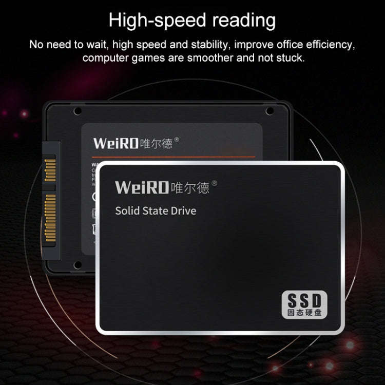 WEIRD S500 128GB 2.5 inch SATA3.0 Solid State Drive for Laptop, Desktop