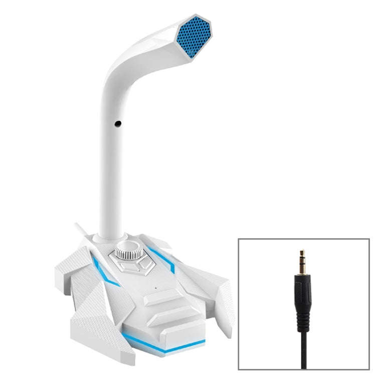GK Desktop 3.5mm Wired Dual Mic Condenser Microphone, Compatible with PC / Mac for Live Broadcast...
