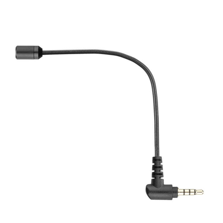 BOYA BY-UM4 3.5mm Interface Plug Live Show Omni-directional Condenser Mic Mini Flexible Microphon...