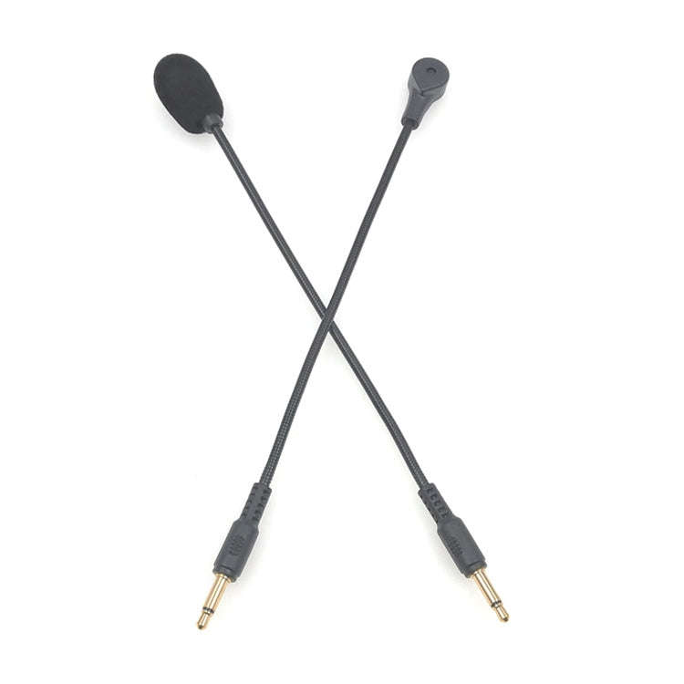 ZJ033MR-03 17cm Mono 3.5mm Straight Plug Gaming Headset Sound Card Live Microphone