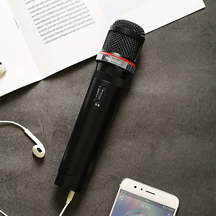 Original Lenovo UM20-U K Song Wireless Digital Microphone Live Recording Equipment with Wireless ...