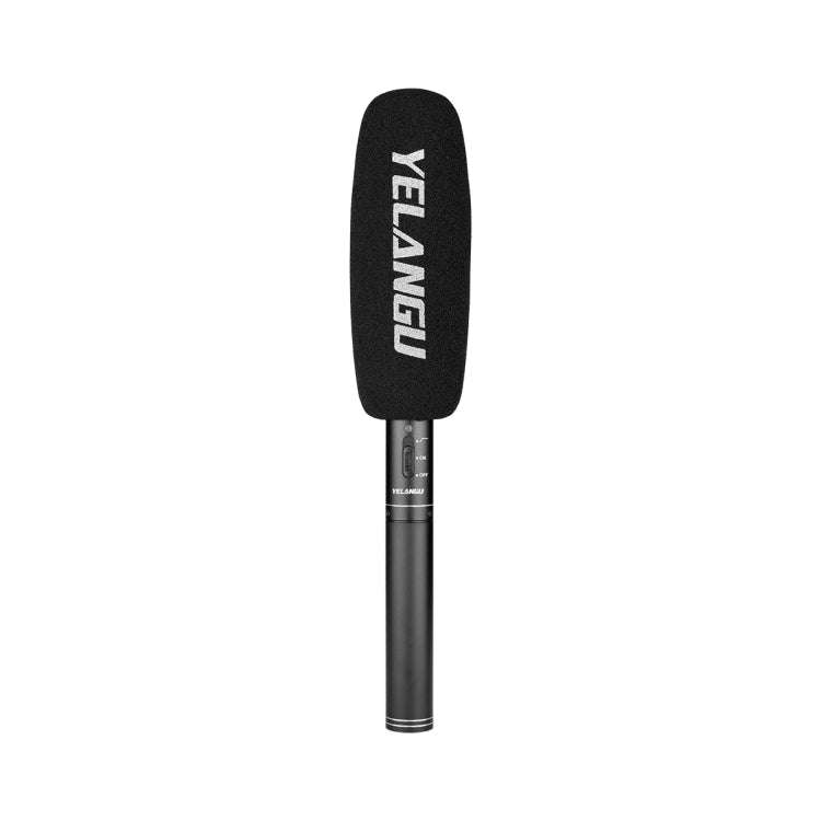YELANGU YLG9933A MIC07 Professional Interview Condenser Video Shotgun Microphone with 6.5mm Audio...