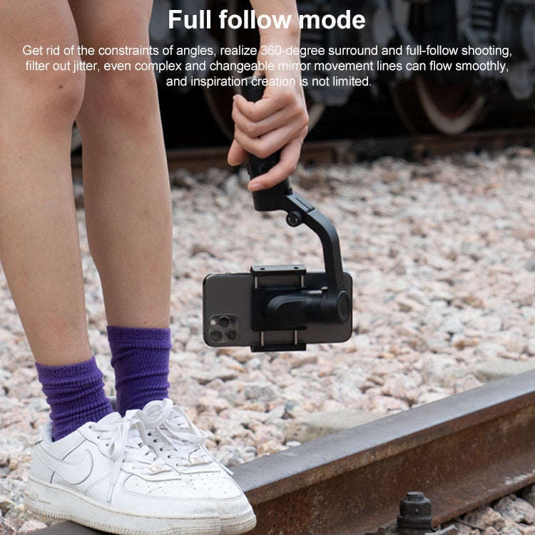 FEIYUTECH Vlog Pocket 2 Handheld Stabilizer Foldable Three-Axis Smart Anti-Shake Gimbal (Pink)