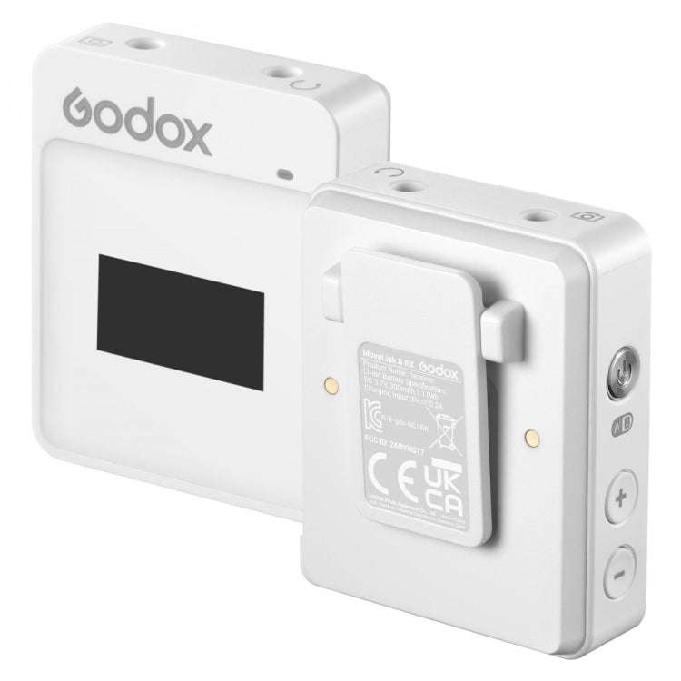 Godox MoveLink II M2 Wireless Lavalier Microphone System with 2 Transmitters and 1 Receiver for D...