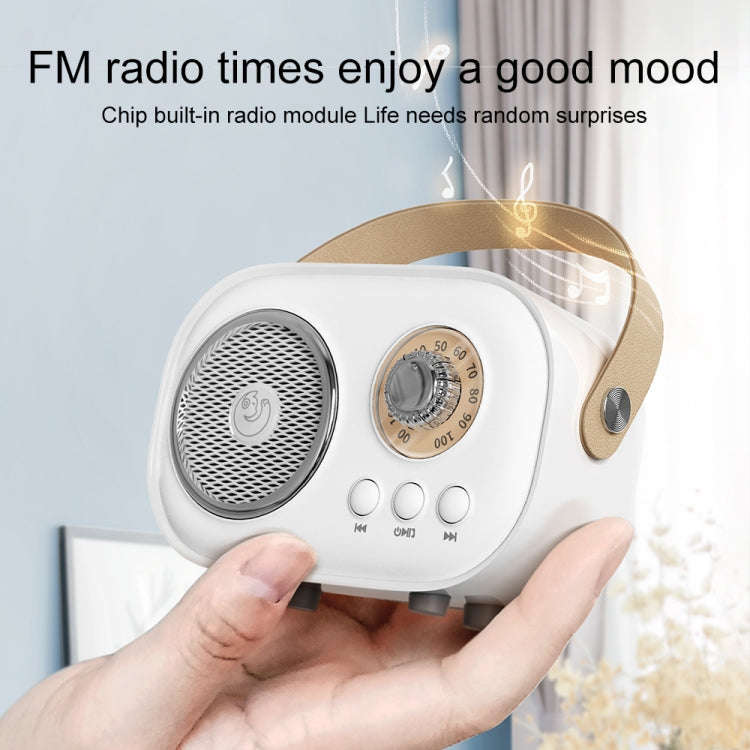 C20 Plus Multifunctional Karaoke Bluetooth Speaker With Microphone (White)