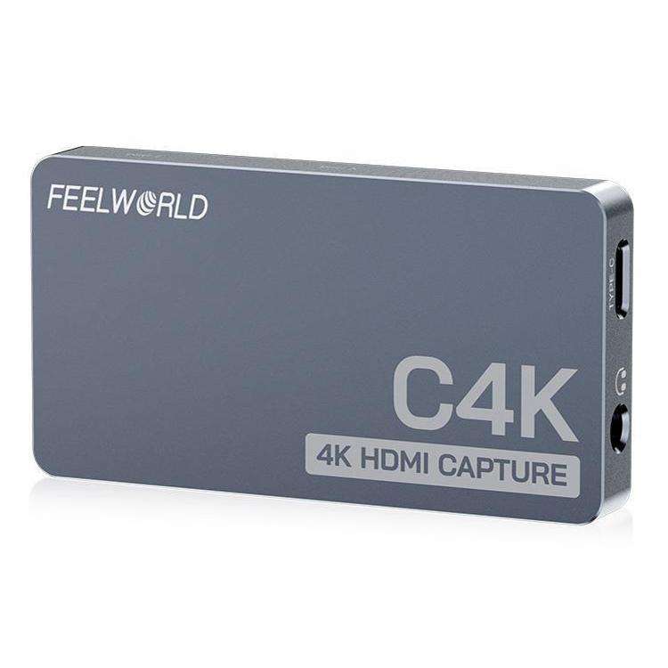 FEEWORLD C4K Video Capture 4K HDMI 60Hz In and Out USB-C Plug and Play for Streaming Gaming Video...