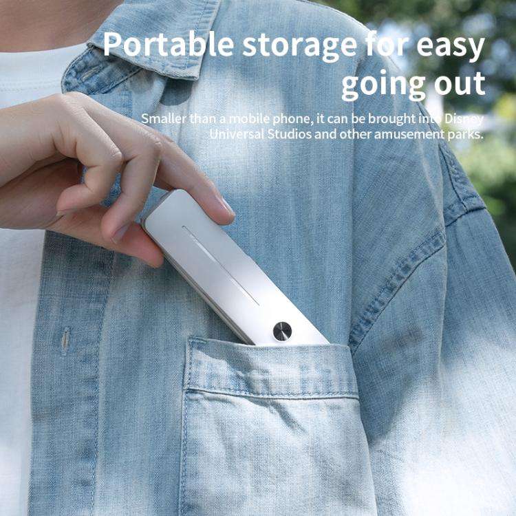 i6 Mini Bluetooth Selfie Stick Phone Holder (White)