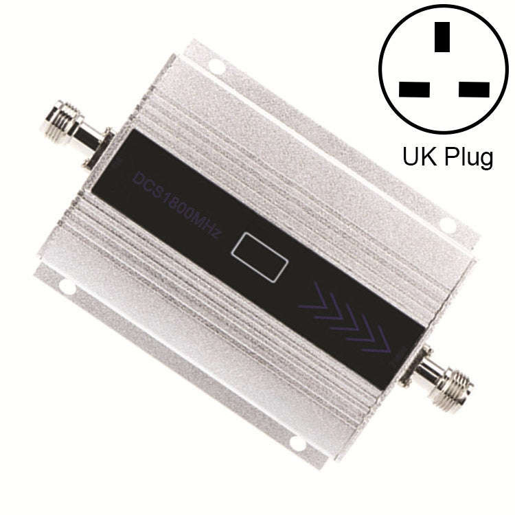 DCS-LTE 4G Phone Signal Repeater Booster, UK Plug(Silver)