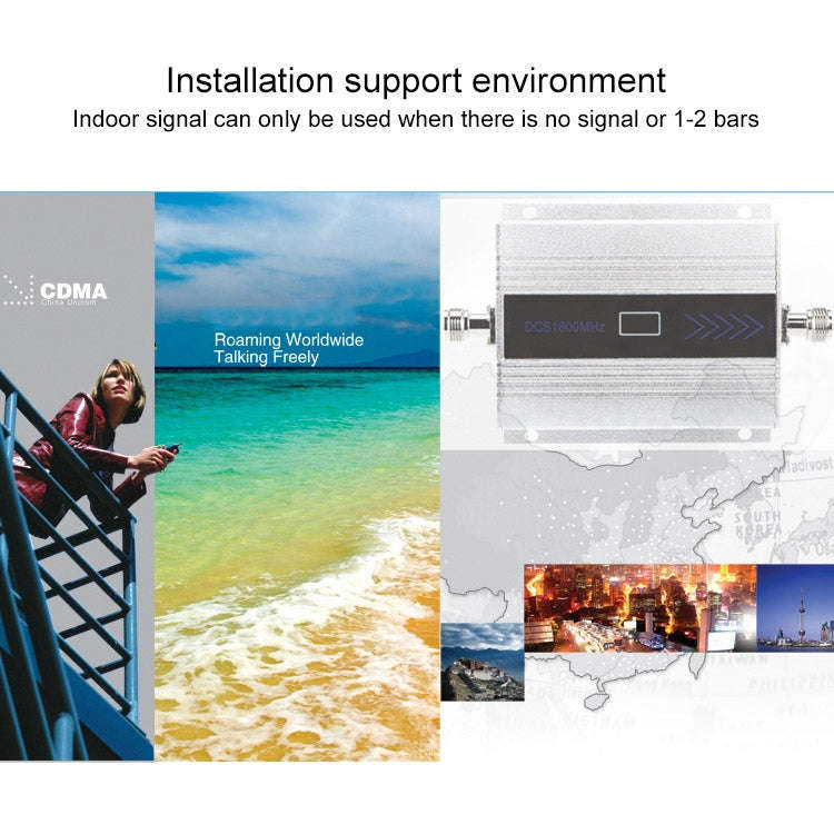 DCS-LTE 4G Phone Signal Repeater Booster, UK Plug