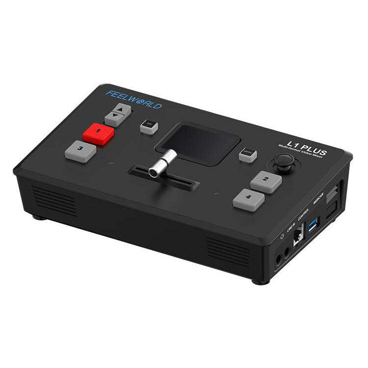 FEELWORLD L1 PLUS Multi-camera Video Mixer Switcher Touch Screen PTZ Control USB3.0 Fast Streamin...