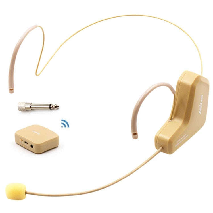 ASiNG WM03 2.4GHz Wireless Audio Transmission Electronic Pickup Microphone, Transmission Distance...