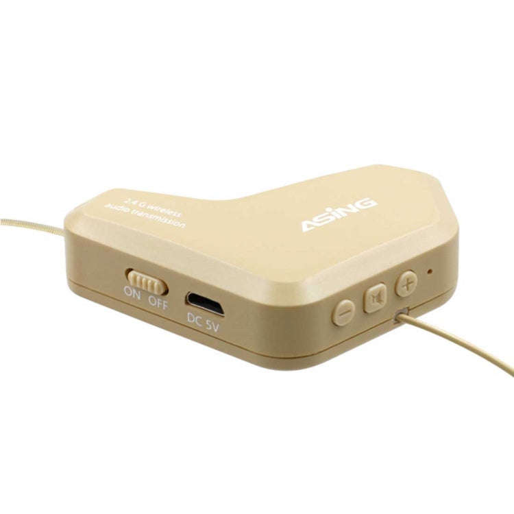 ASiNG WM03 2.4GHz Wireless Audio Transmission Electronic Pickup Microphone, Transmission Distance...